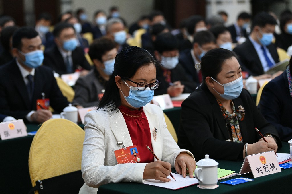 十三届全国人大五次会议辽宁省代表团全体会议